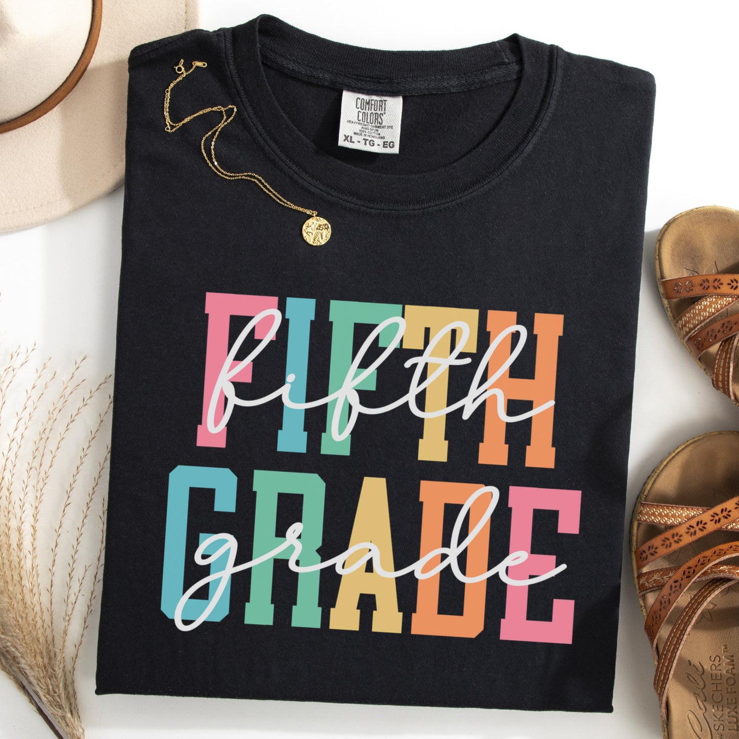 Comfort Colors Teacher Shirt, Fifth Grade Teacher Shirt, 5th Grade Teacher Shirt, 5th Grade Teacher Tee, Back to School Shirt, Teacher Tee