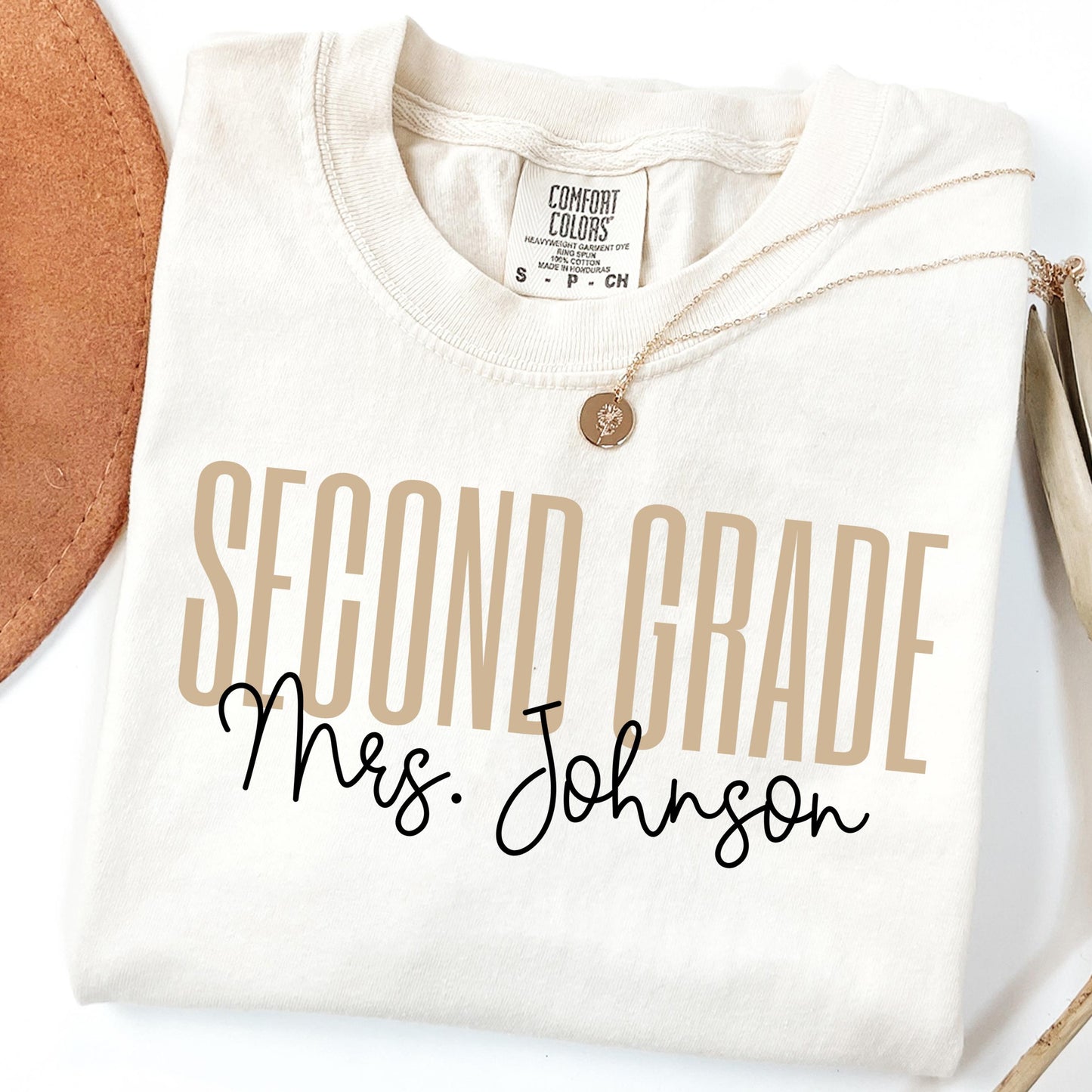 Comfort Colors Teacher Shirt, Second Grade Teacher Shirt, 2nd Grade Teacher Shirt, 2nd Grade Teacher Tee, Back to School Shirt, Teacher Tee