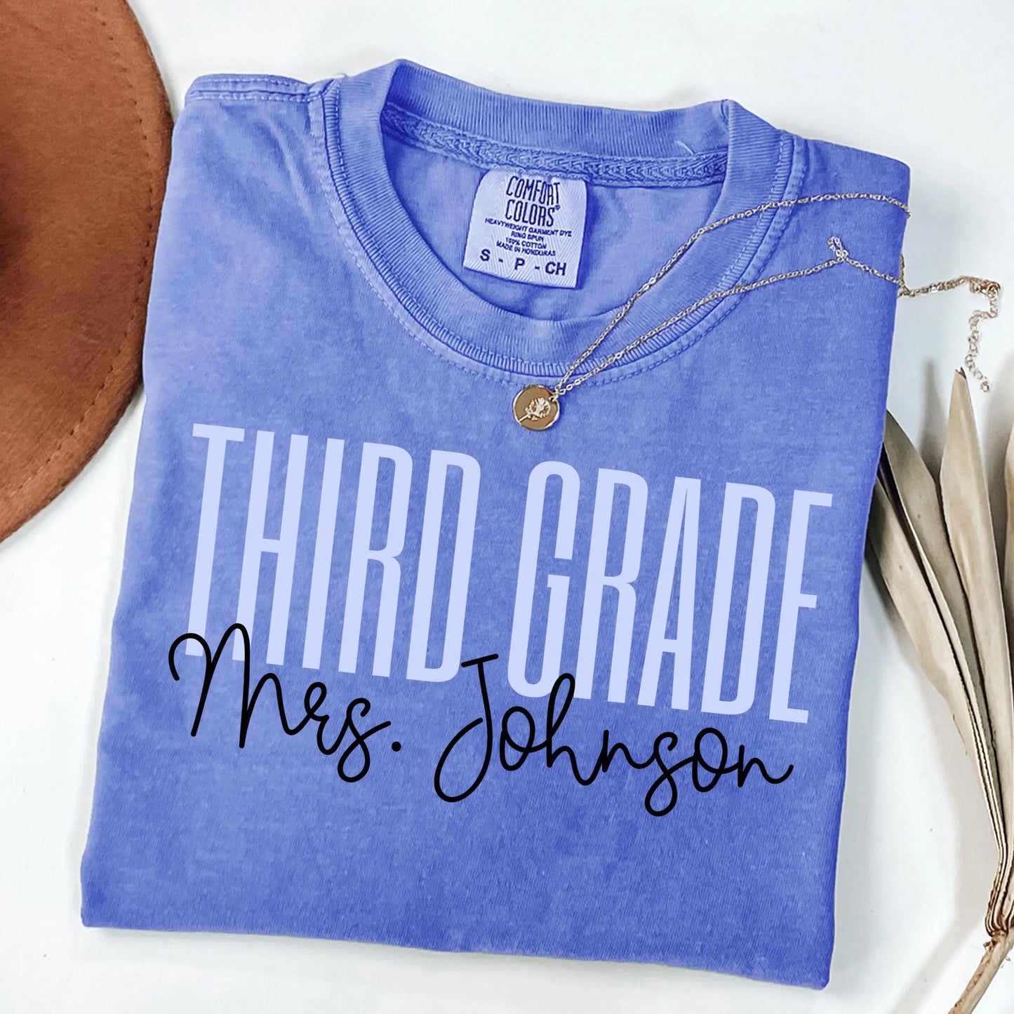 Comfort Colors Teacher Shirt, Third Grade Teacher Shirt, 3rd Grade Teacher Shirt, 3rd Grade Teacher Tee, Back to School Shirt, Teacher Tee
