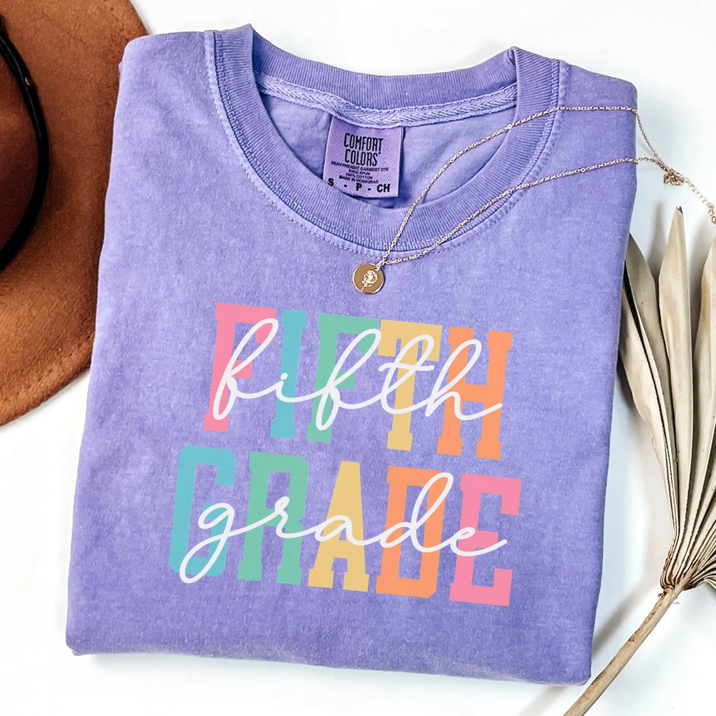 Comfort Colors Teacher Shirt, Fifth Grade Teacher Shirt, 5th Grade Teacher Shirt, 5th Grade Teacher Tee, Back to School Shirt, Teacher Tee