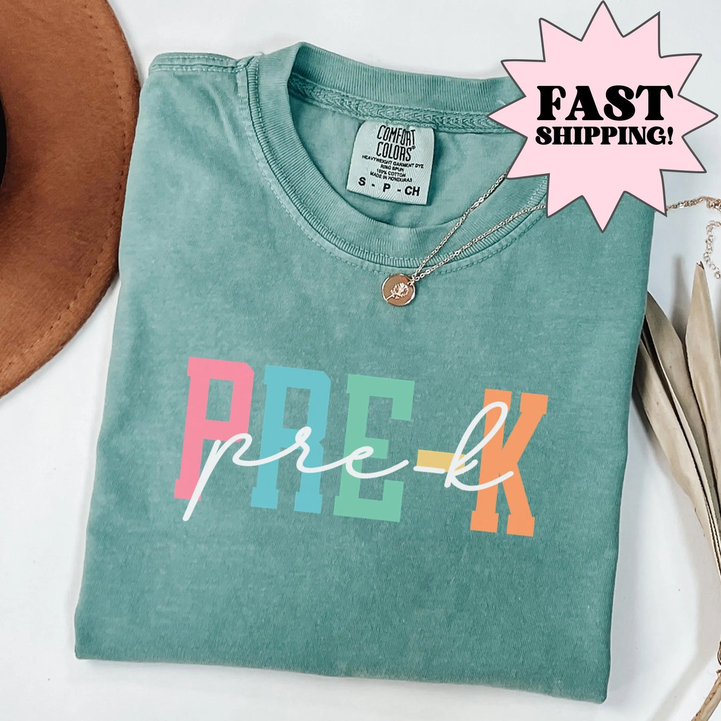 Comfort Colors Teacher Shirt, Pre K Grade Teacher Shirt, Kindergarten Teacher Shirt, Pre K Teacher Tee, Back to School Shirt, Teacher Tee