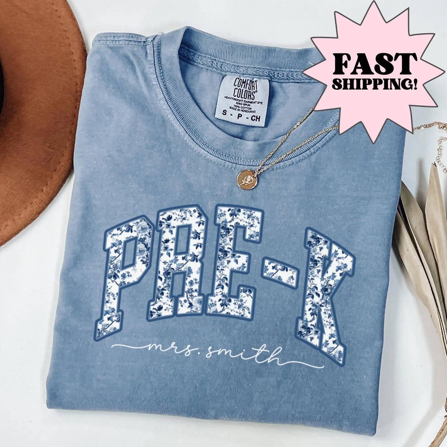 Comfort Colors Pre K Shirt, PreK Teacher Shirt, Back to School Teacher Tee, Teacher Appreciation Gift, New Elementary Teacher Shirt