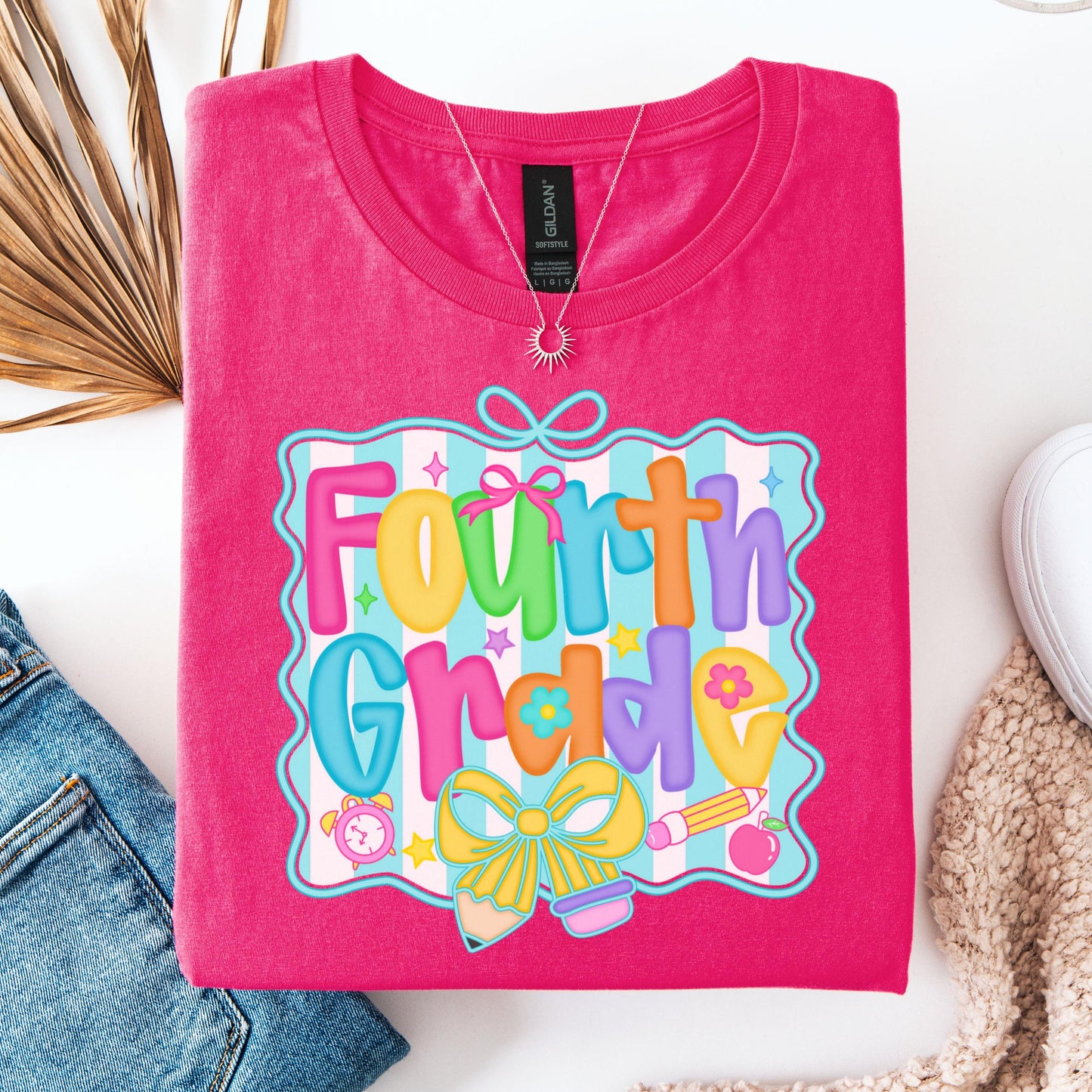 Comfort Colors Teacher Shirt, Fourth Grade Teacher Shirt, 4th Grade Teacher Shirt, 4th Grade Teacher Tee, Back to School Shirt, Teacher Tee