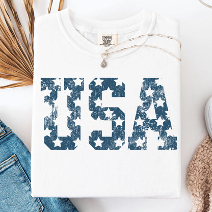 Comfort Colors 4th of July Shirt, USA Shirt, 4th of July Tee, Stars and Stripes Shirt, American Shirt, USA Tee, USA Shirt, Merica Shirt