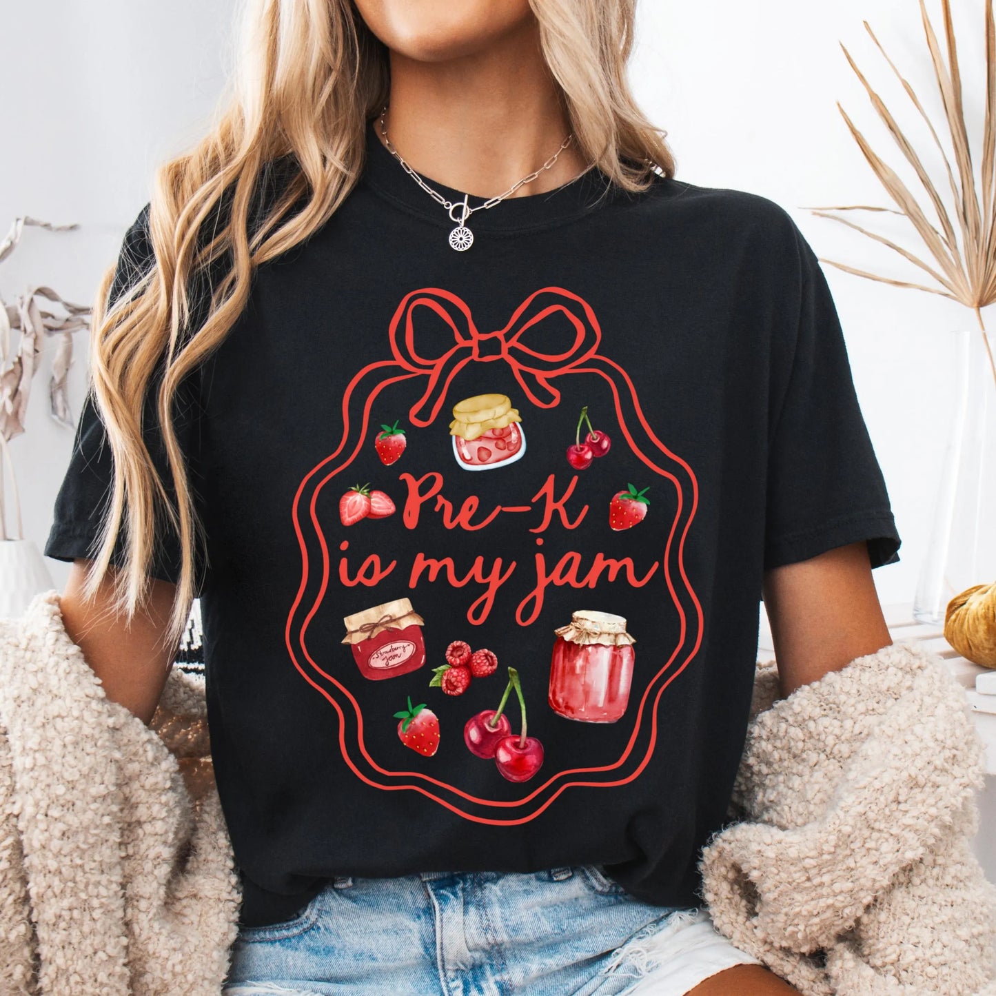 Comfort Colors Teacher Shirt, Pre K Grade Teacher Shirt, PreSchool Teacher Shirt, Pre K Teacher Tee, Back to School Shirt, Is My Jam Tee