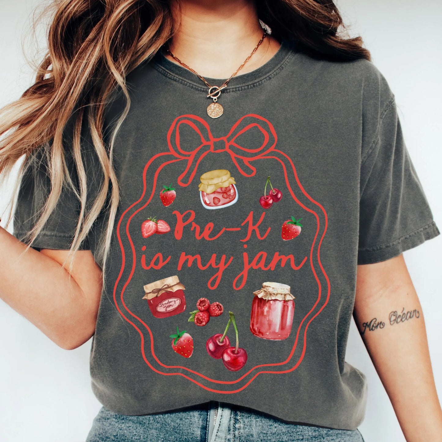 Comfort Colors Teacher Shirt, Pre K Grade Teacher Shirt, PreSchool Teacher Shirt, Pre K Teacher Tee, Back to School Shirt, Is My Jam Tee