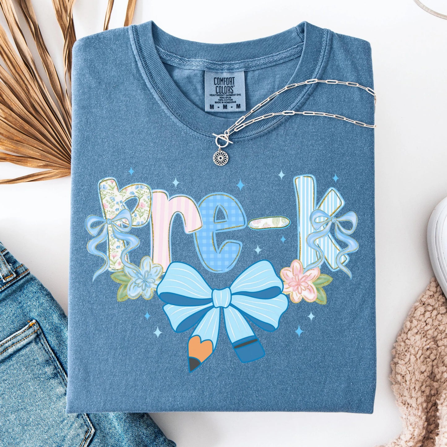 Comfort Colors Teacher Shirt, Pre K Grade Teacher Shirt, Preschool Teacher Shirt, Pre-K Teacher Tee, Back to School Shirt, Teacher Tee