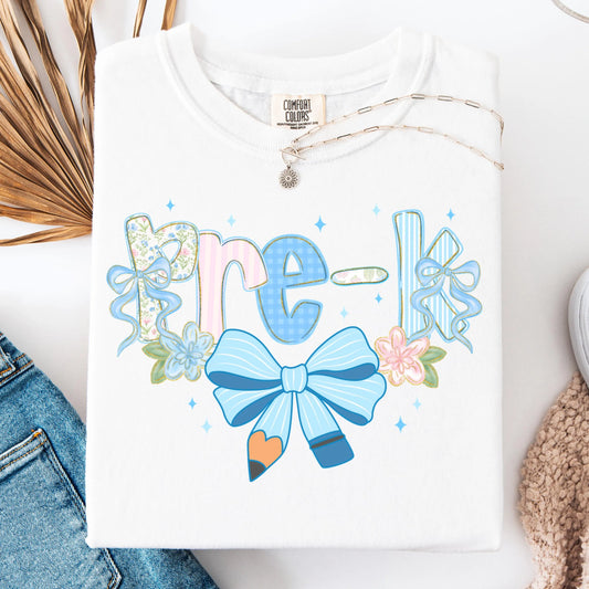 Comfort Colors Teacher Shirt, Pre K Grade Teacher Shirt, Preschool Teacher Shirt, Pre-K Teacher Tee, Back to School Shirt, Teacher Tee