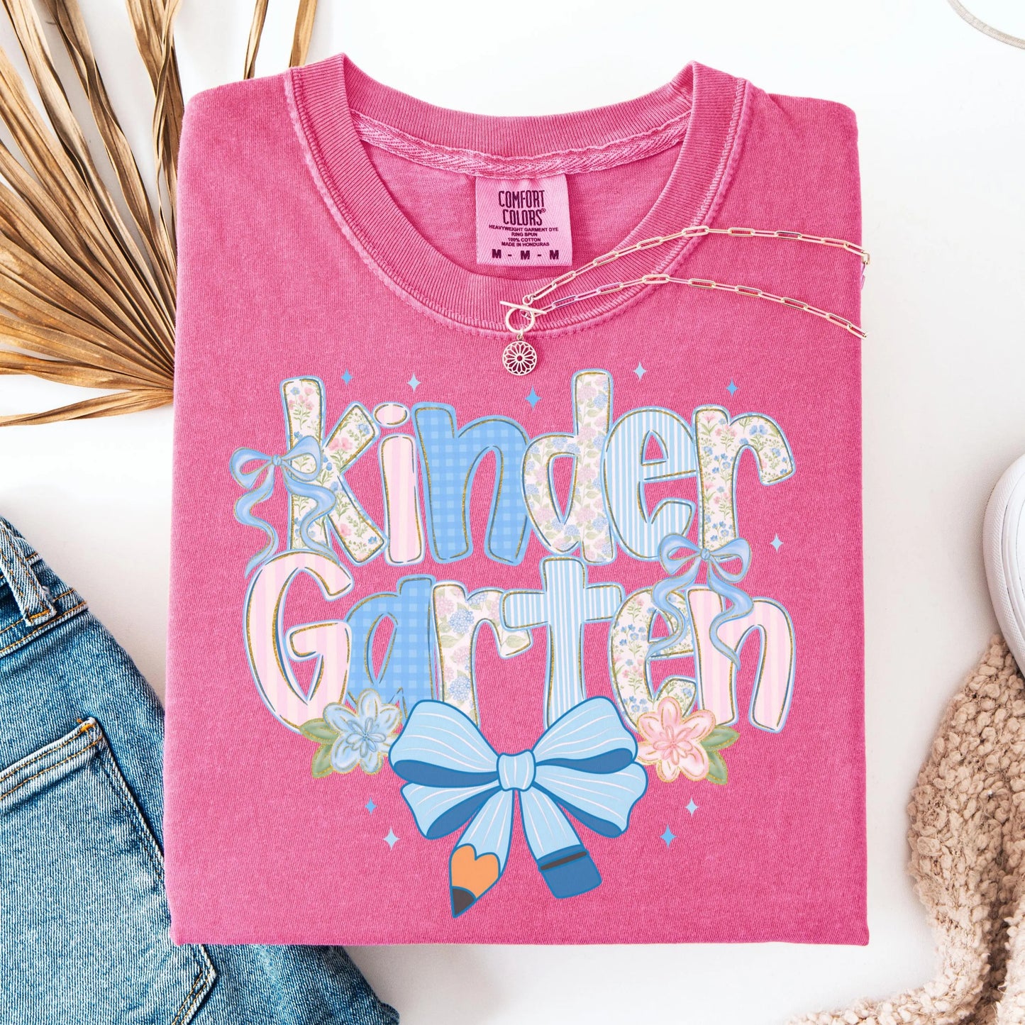 Comfort Colors Teacher Shirt, Kindergarten Teacher Shirt, Kindergarten Shirt, Back to School Shirt, Custom Teacher Appreciation Tee
