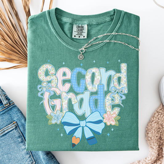 Comfort Colors Teacher Shirt, Second Grade Teacher Shirt, 2nd Grade Teacher Shirt, 2nd Grade Teacher Tee, Back to School Shirt, Teacher Tee