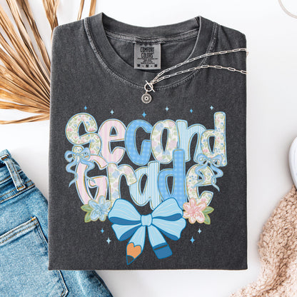 Comfort Colors Teacher Shirt, Second Grade Teacher Shirt, 2nd Grade Teacher Shirt, 2nd Grade Teacher Tee, Back to School Shirt, Teacher Tee