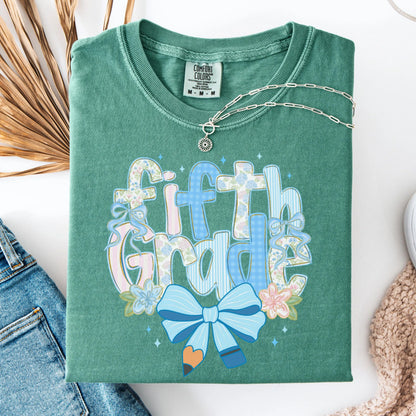 Comfort Colors Teacher Shirt, Fifth Grade Teacher Shirt, 5th Grade Teacher Shirt, 5th Grade Teacher Tee, Back to School Shirt, Teacher Tee