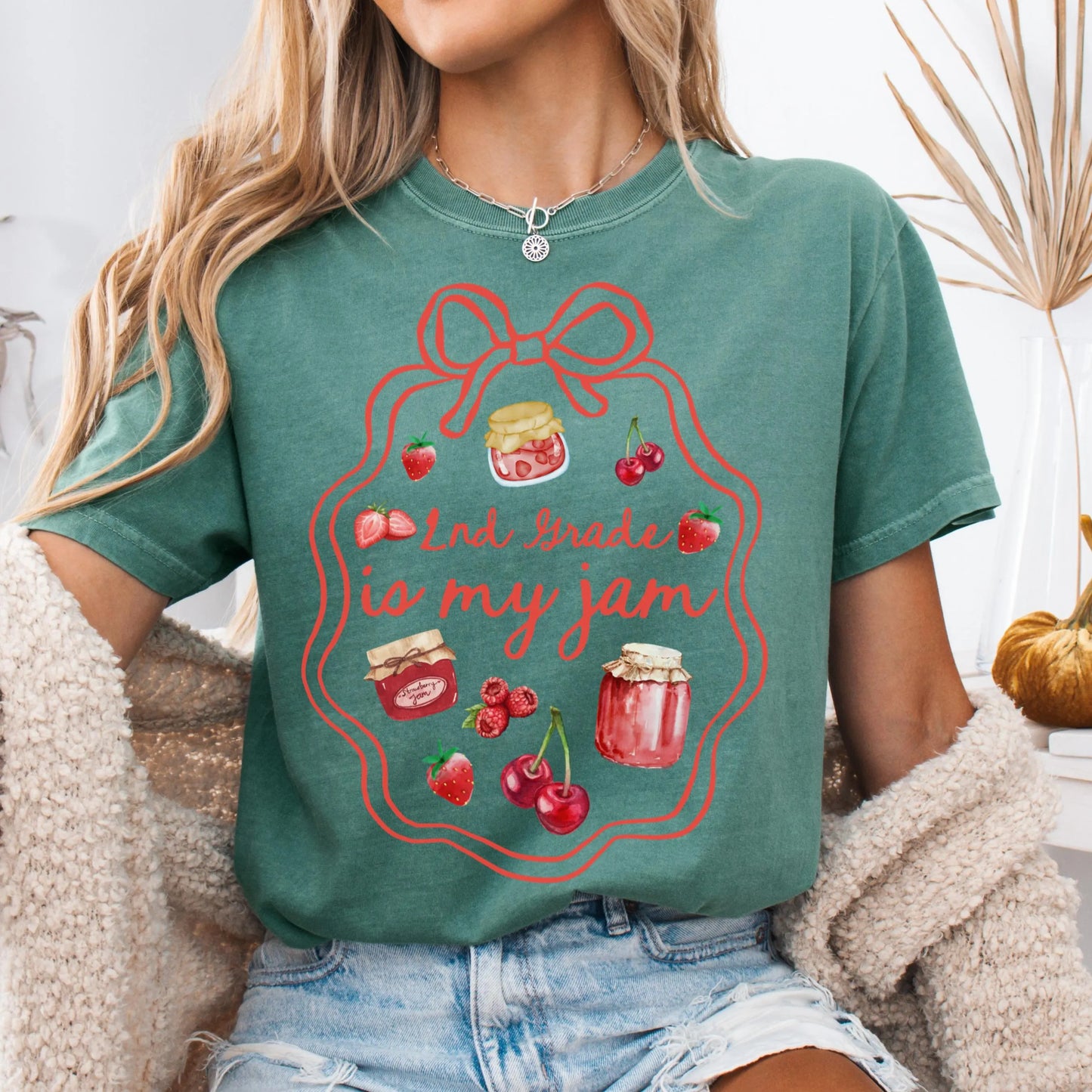 Comfort Colors Teacher Shirt, Second Grade Teacher Shirt, 2nd Grade Teacher Shirt, 2nd Grade Teacher Tee, Back to School Shirt, Is My Jam