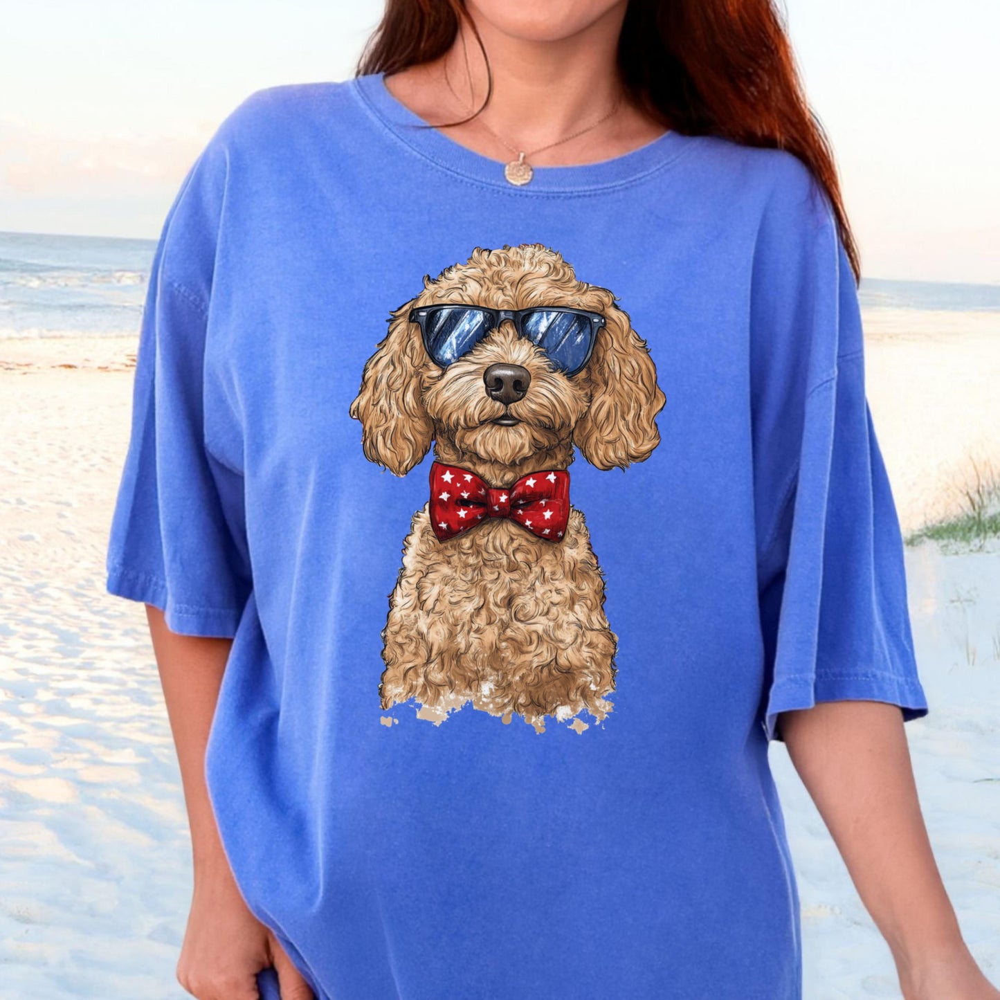 Comfort Colors Dog Shirt, Summer Shirt, Goldendoodle Shirt, Dog Lover Shirt, Golden Doodle Tshirt, Funny Dog Tee, Gift For Dog Lover