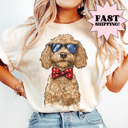 Comfort Colors Dog Shirt, Summer Shirt, Goldendoodle Shirt, Dog Lover Shirt, Golden Doodle Tshirt, Funny Dog Tee, Gift For Dog Lover