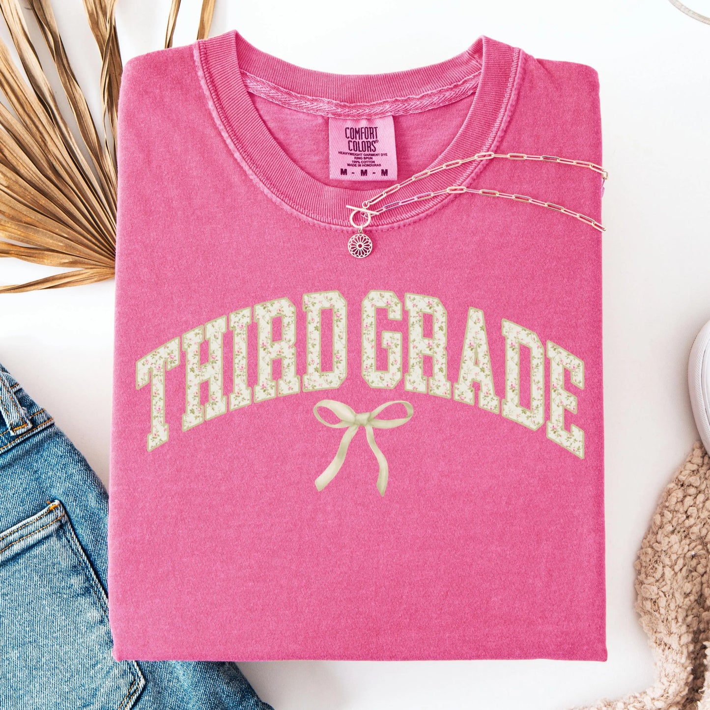 Comfort Colors Teacher Shirt, Third Grade Teacher Shirt, 3rd Grade Teacher Shirt, 3rd Grade Teacher Tee, Back to School Shirt, Teacher Tee