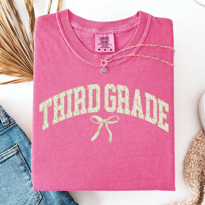 Comfort Colors Teacher Shirt, Third Grade Teacher Shirt, 3rd Grade Teacher Shirt, 3rd Grade Teacher Tee, Back to School Shirt, Teacher Tee