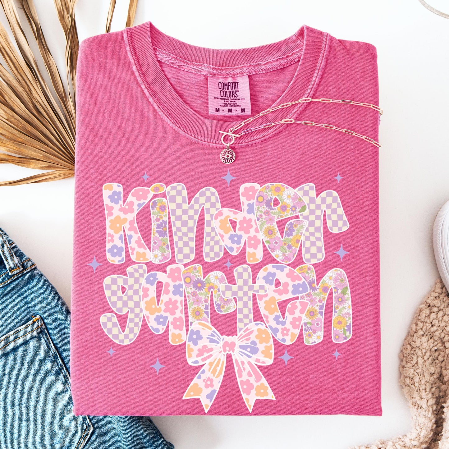Comfort Colors Teacher Shirt, Kindergarten Teacher Shirt, Kindergarten Shirt, Back to School Shirt, Custom Teacher Appreciation Tee