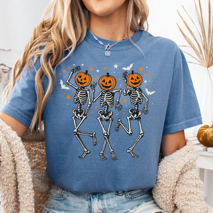 Dancing Skeleton Comfort Colors Tee