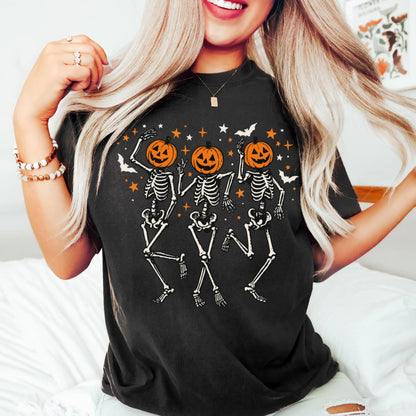 Dancing Skeleton Comfort Colors Tee
