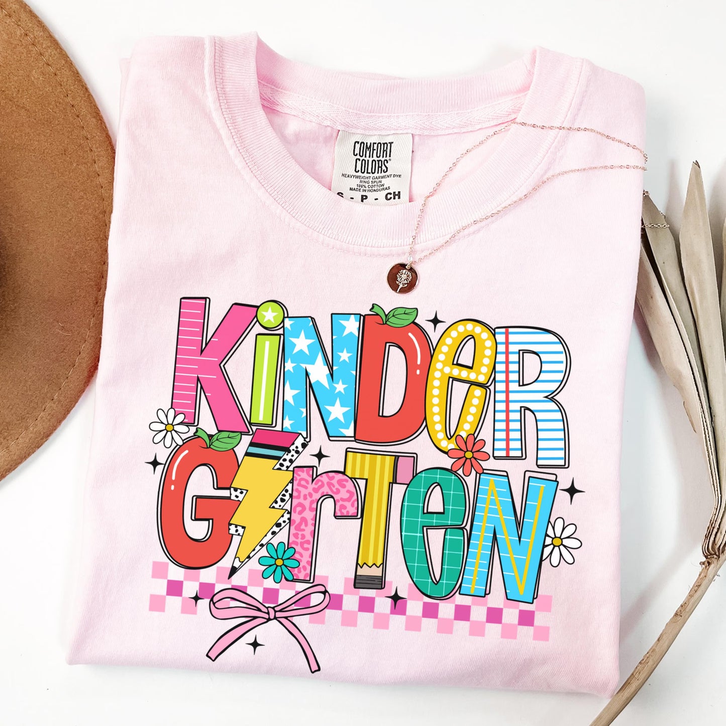 Comfort Colors Teacher Shirt, Kindergarten Teacher Shirt, Kindergarten Shirt, Back to School Shirt, Custom Teacher Appreciation Tee