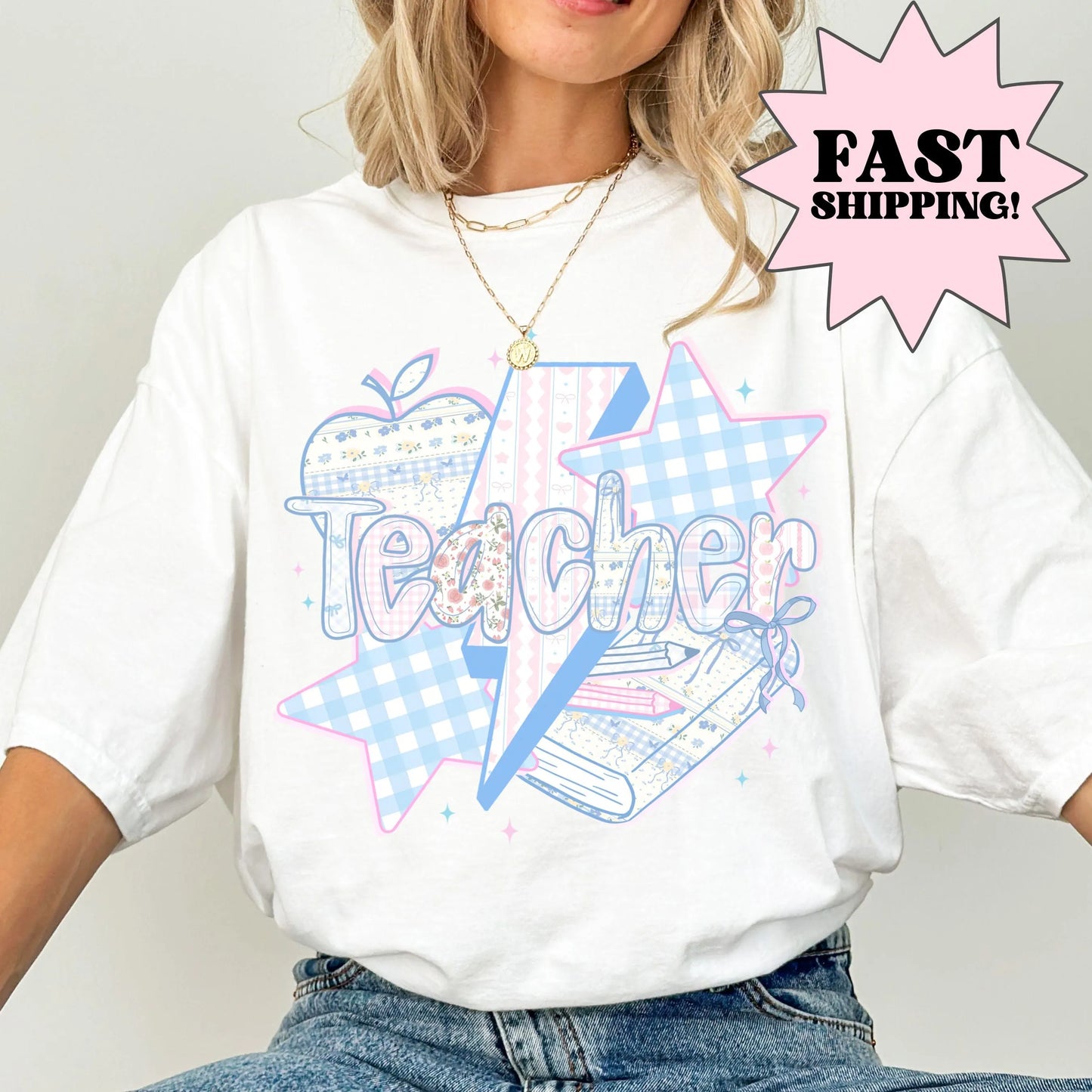 Comfort Colors Teacher Shirt, Teacher Shirts, Kindergarten Teacher Shirt, Custom Teacher Tshirt, Back to School Shirt, Teacher Appreciation