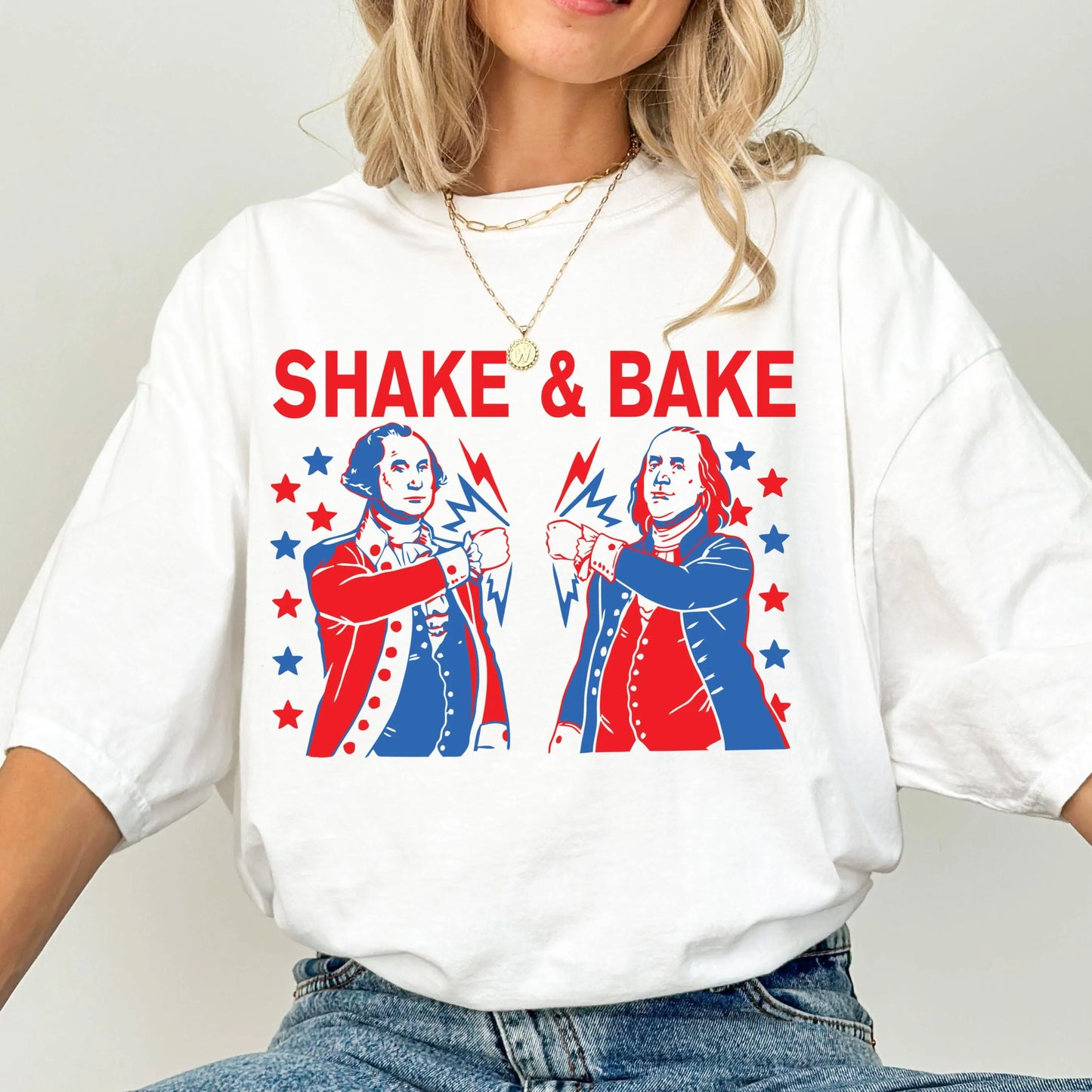 Comfort Colors 4th of July Shirt, USA Shirt, Fourth of July Shirt, Shake N Bake Shirts, Matching Couple Shirt, Funny President Shirts