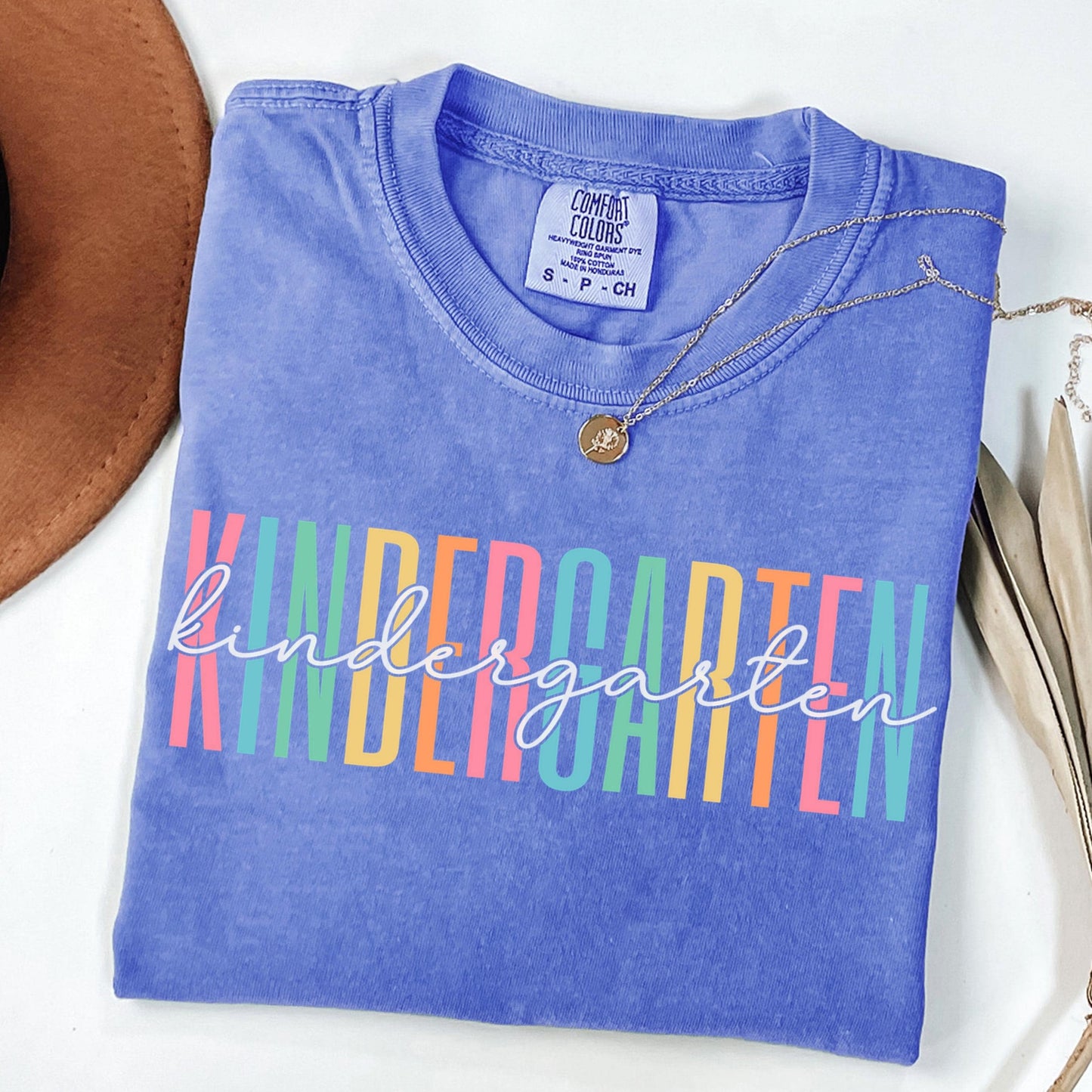 Comfort Colors Teacher Shirt, Kindergarten Teacher Shirt, Kindergarten Team Shirt, Back to School Shirt, Custom Teacher Appreciation Tee