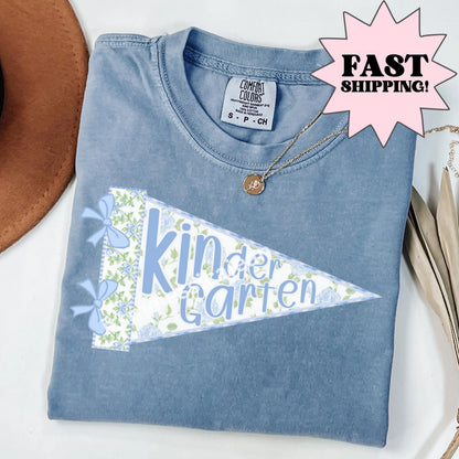 Comfort Colors Teacher Shirt, Kindergarten Grade Teacher Shirt, Kindergarten Teacher Shirt, Teacher Tee, Back to School Shirt, Teacher Tee