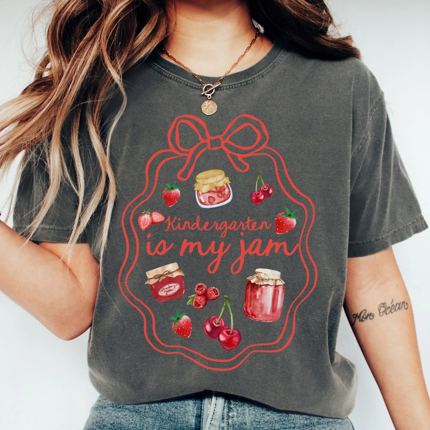 Comfort Colors Teacher Shirt, Kindergarten Teacher Shirt, Kinder Teacher Shirt, Pre K Teacher Tee, Back to School Shirt, Is My Jam Tee