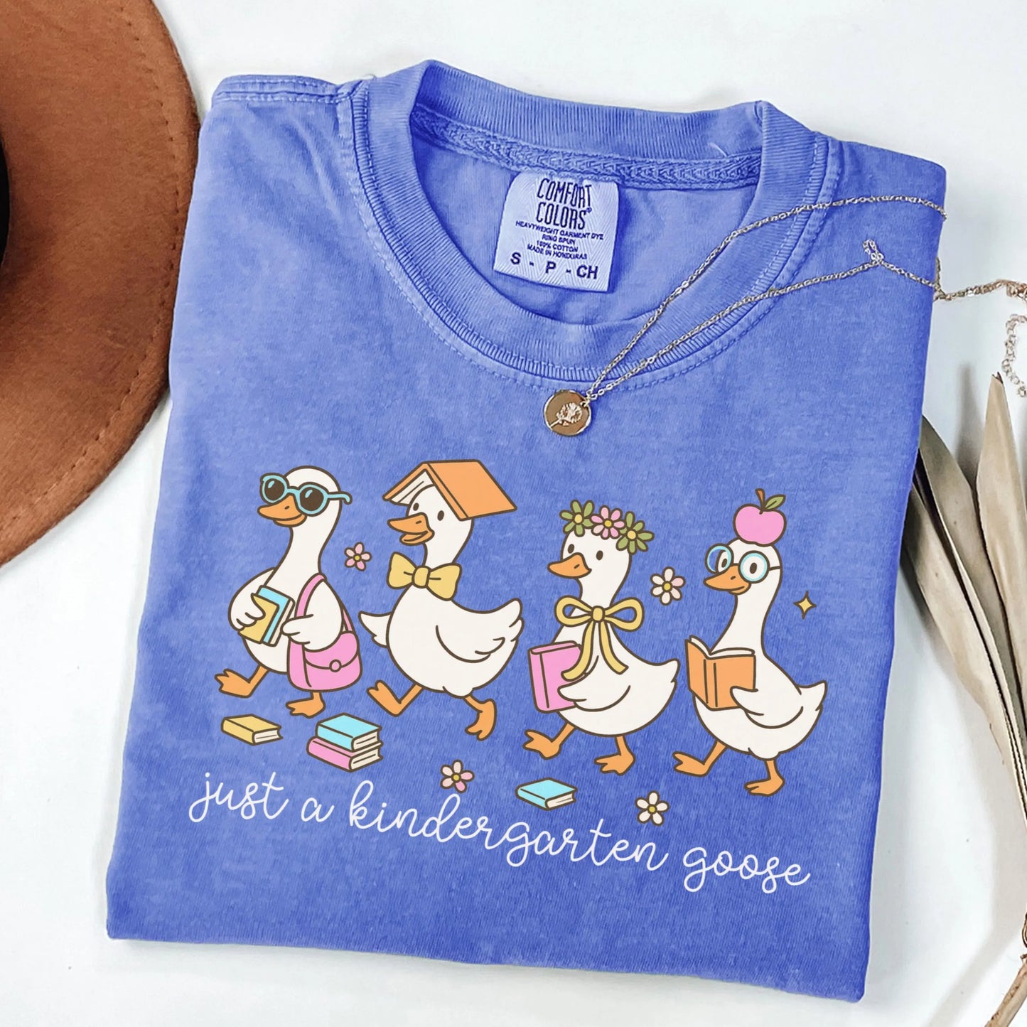 Comfort Colors Teacher Shirt, Kindergarten Teacher Teacher Shirt, Goose Shirt, Kinder Teacher Shirt, Back to School Shirt, Teacher Tee