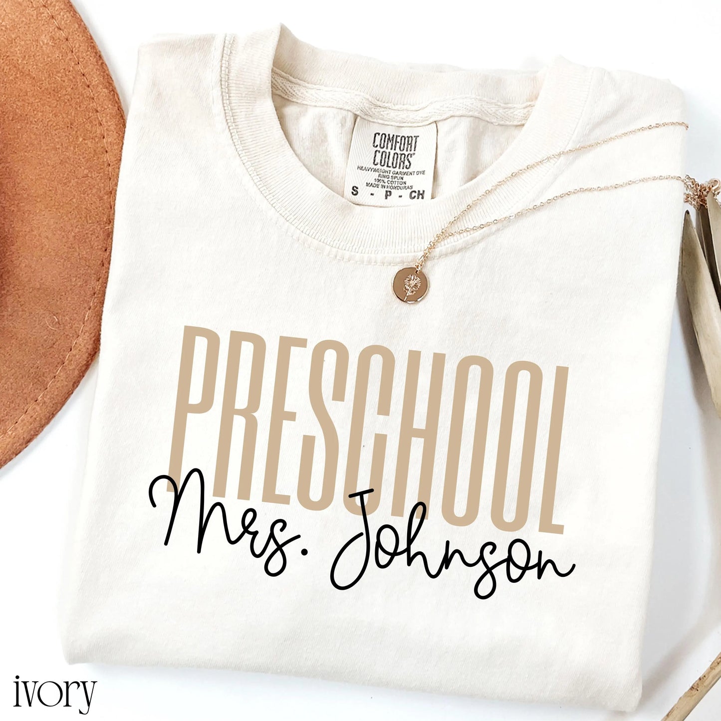 Comfort Colors Teacher Shirt, Pre K Teacher Shirt, Preschool Shirt, Back to School Shirt, Pre-K Dream Team Custom Teacher Appreciation Tee