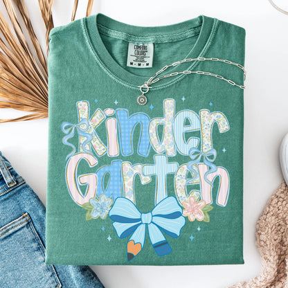 Comfort Colors Teacher Shirt, Kindergarten Teacher Shirt, Kindergarten Shirt, Back to School Shirt, Custom Teacher Appreciation Tee