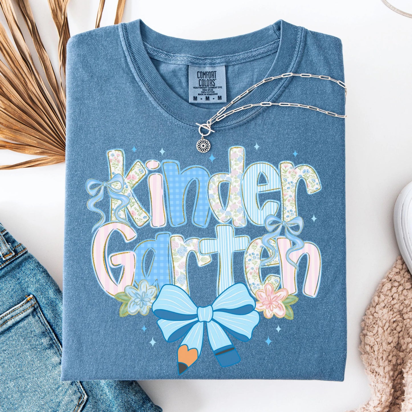 Comfort Colors Teacher Shirt, Kindergarten Teacher Shirt, Kindergarten Shirt, Back to School Shirt, Custom Teacher Appreciation Tee