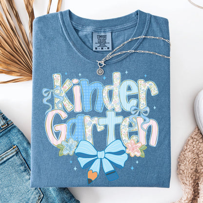 Comfort Colors Teacher Shirt, Kindergarten Teacher Shirt, Kindergarten Shirt, Back to School Shirt, Custom Teacher Appreciation Tee