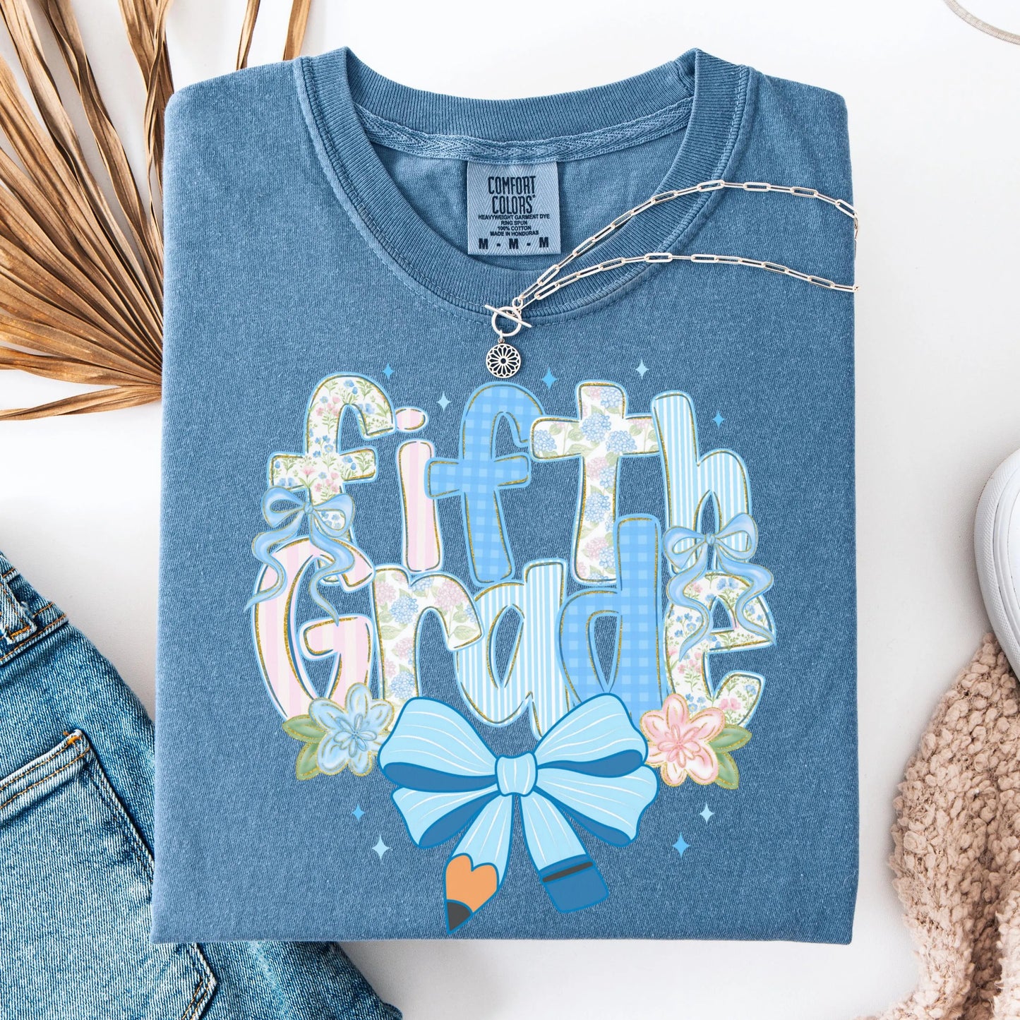 Comfort Colors Teacher Shirt, Fifth Grade Teacher Shirt, 5th Grade Teacher Shirt, 5th Grade Teacher Tee, Back to School Shirt, Teacher Tee
