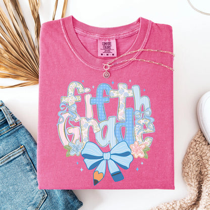 Comfort Colors Teacher Shirt, Fifth Grade Teacher Shirt, 5th Grade Teacher Shirt, 5th Grade Teacher Tee, Back to School Shirt, Teacher Tee