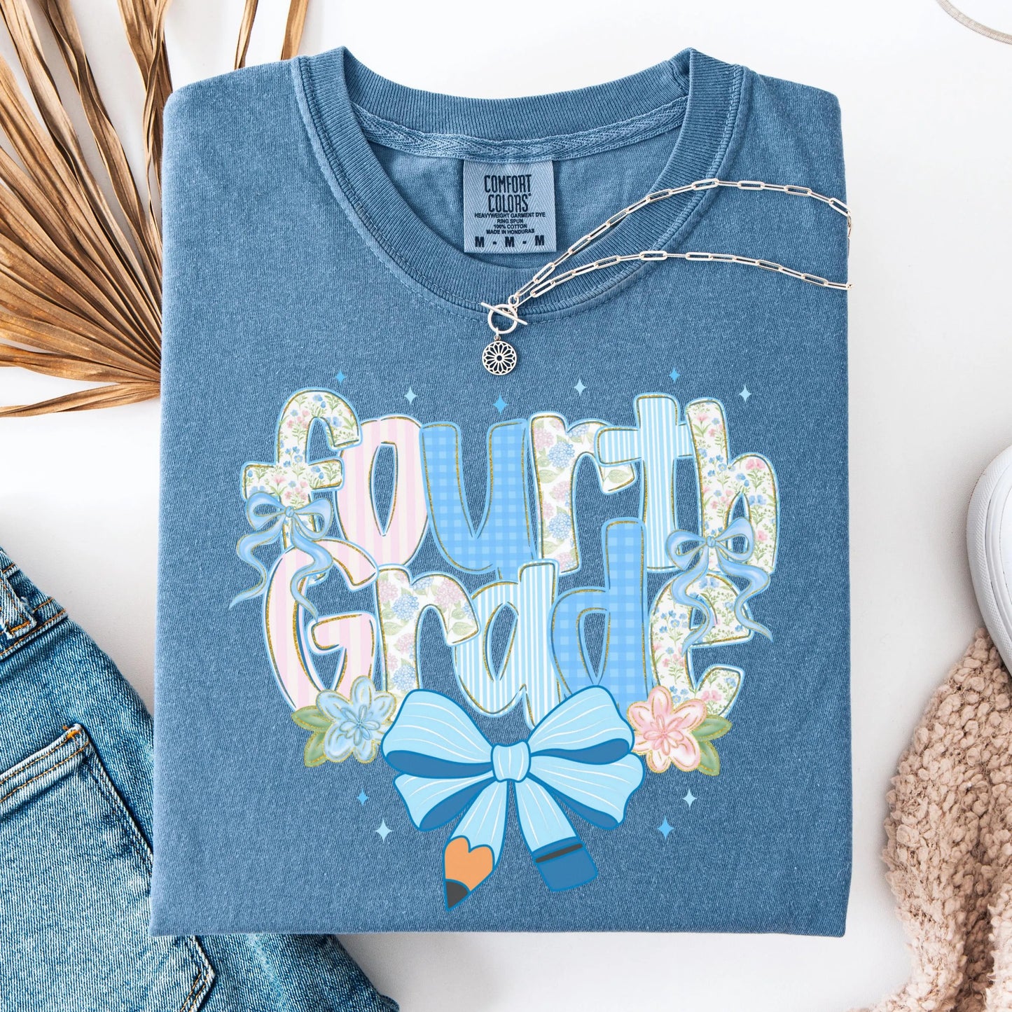 Comfort Colors Teacher Shirt, Fourth Grade Teacher Shirt, 4th Grade Teacher Shirt, 4th Grade Teacher Tee, Back to School Shirt, Teacher Tee