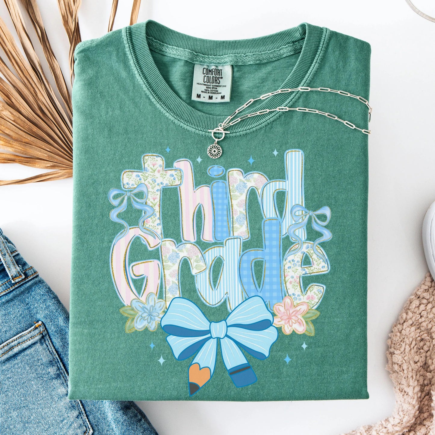 Comfort Colors Teacher Shirt, Third Grade Teacher Shirt, 3rd Grade Teacher Shirt, 3rd Grade Teacher Tee, Back to School Shirt, Teacher Tee