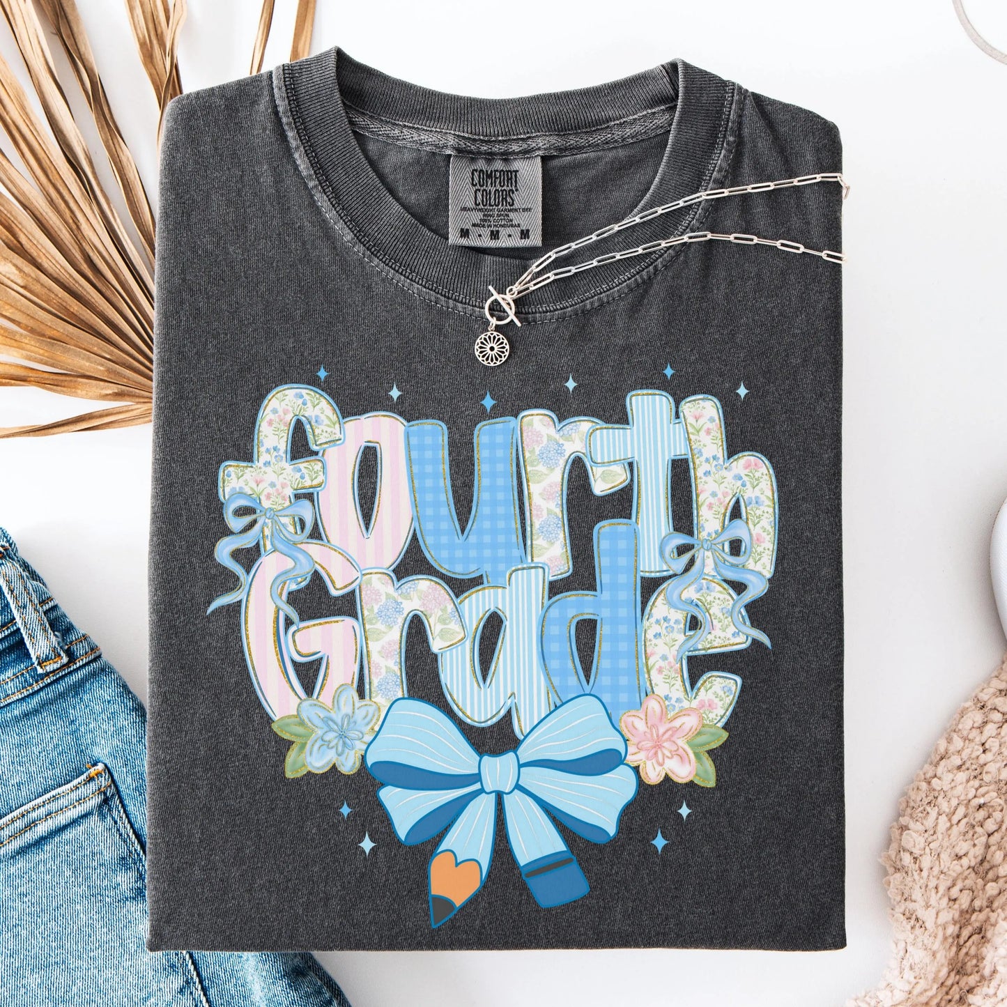 Comfort Colors Teacher Shirt, Fourth Grade Teacher Shirt, 4th Grade Teacher Shirt, 4th Grade Teacher Tee, Back to School Shirt, Teacher Tee
