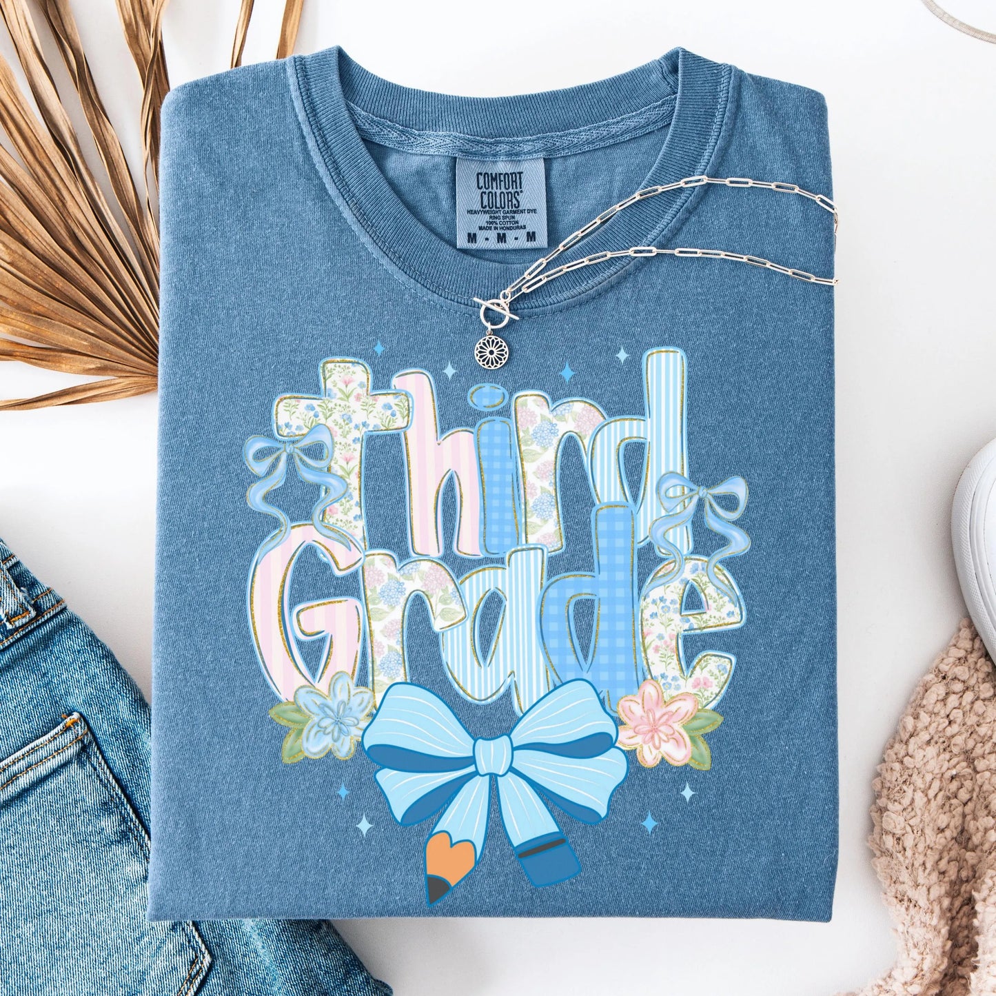 Comfort Colors Teacher Shirt, Third Grade Teacher Shirt, 3rd Grade Teacher Shirt, 3rd Grade Teacher Tee, Back to School Shirt, Teacher Tee