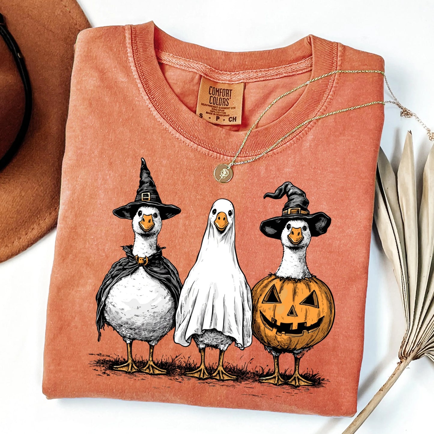 Halloween Costume Goose Comfort Colors Tee