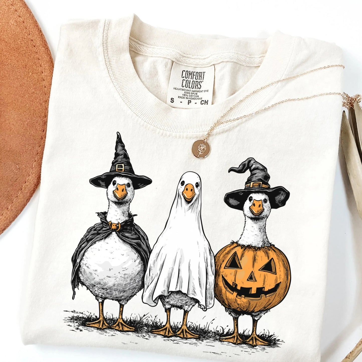 Halloween Costume Goose Comfort Colors Tee