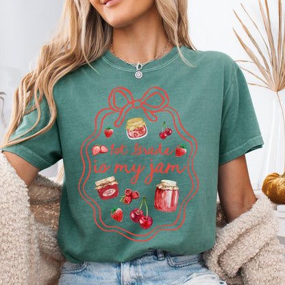Comfort Colors Teacher Shirt, First Grade Teacher Shirt, 1st Grade Teacher Shirt, 1st Grade Teacher Tee, Back to School Shirt, Is My Jam