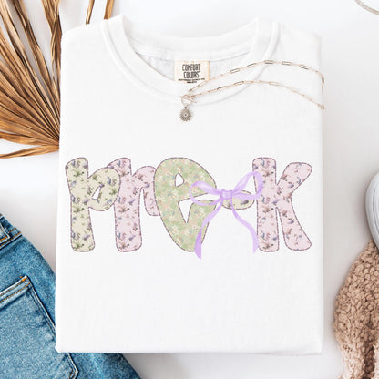 Comfort Colors Teacher Shirt, Pre K Grade Teacher Shirt, Preschool Teacher Shirt, Pre K Teacher Tee, Back to School Shirt, Teacher Tee
