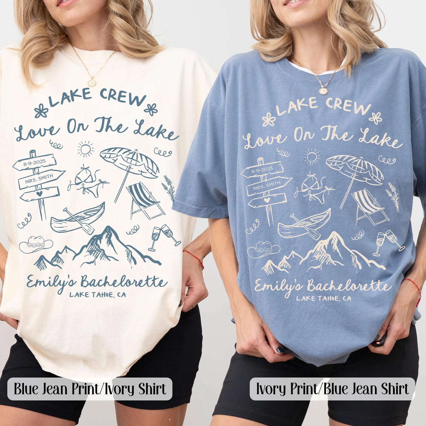 Comfort Colors Lake Bachelorette Shirts, Camp Bachelorette Tees, Love on The Lake Bride Tee, Hiking Bridal Party, Lake Tshirt, Girls Trip