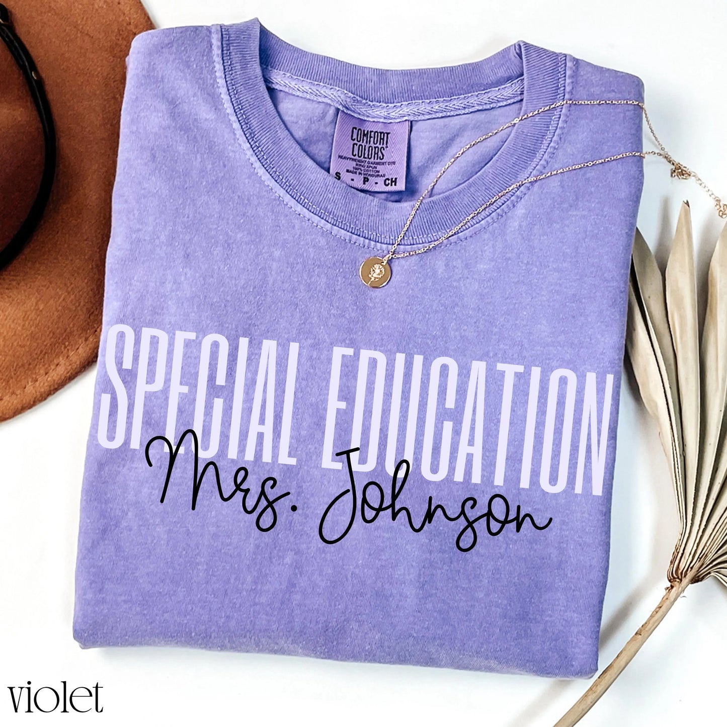 Comfort Colors Special Education Shirt, Speical Ed Teacher Shirt, BCBA Shirt, Neurodiversity Shirt, Back to School Shirt, Custom Teacher Tee