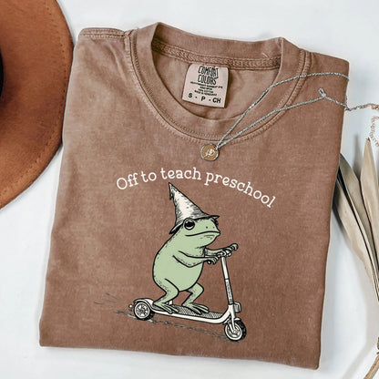 Comfort Colors Teacher Shirt, Pre K Grade Teacher Shirt, Preschool Teacher Shirt, Pre K Teacher Tee, Back to School Shirt, Teacher Tee