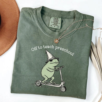 Comfort Colors Teacher Shirt, Pre K Grade Teacher Shirt, Preschool Teacher Shirt, Pre K Teacher Tee, Back to School Shirt, Teacher Tee