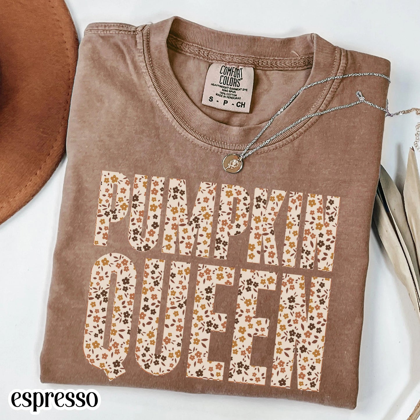 Pumpkin Queen Comfort Colors Fall Tee